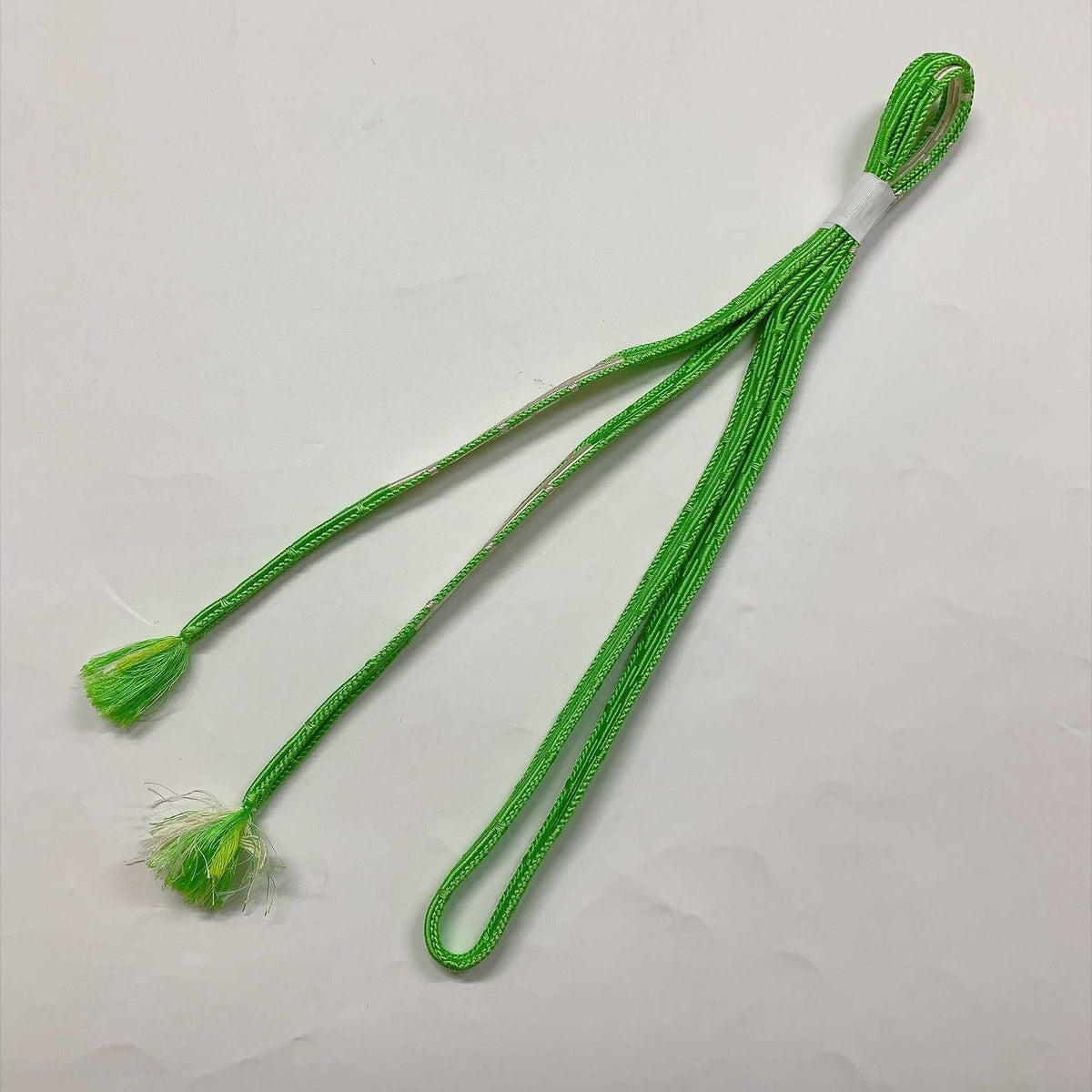 ［9885］帯締め 帯揚げ セット 草木文様 絞り 正絹 着物 帯絞め