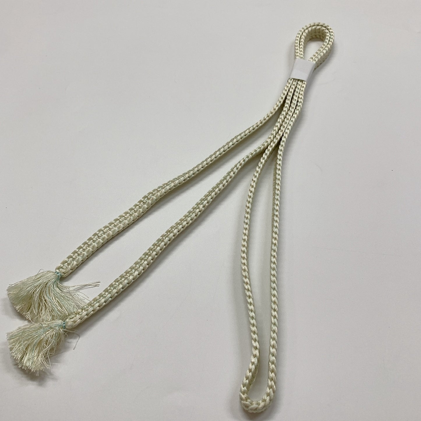 ［9046］帯締め 帯揚げ セット 麻の葉文様 正絹 着物 帯絞め