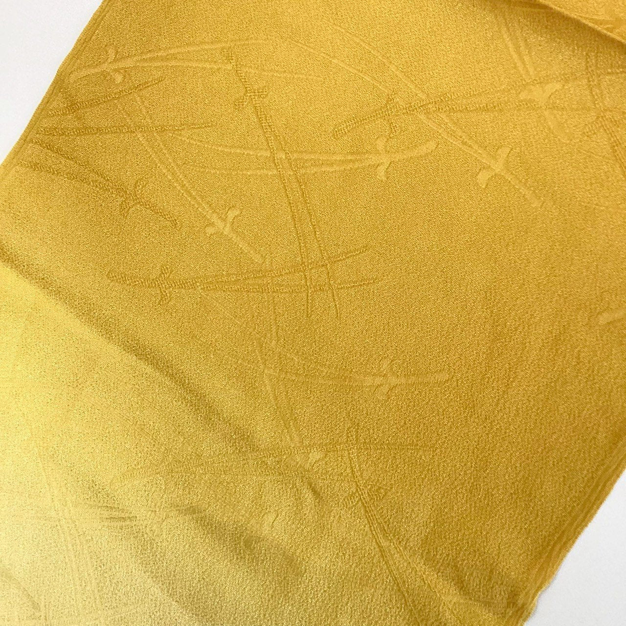 ［8207］帯締め 帯揚げ セット 草木文様 正絹 着物 帯絞め