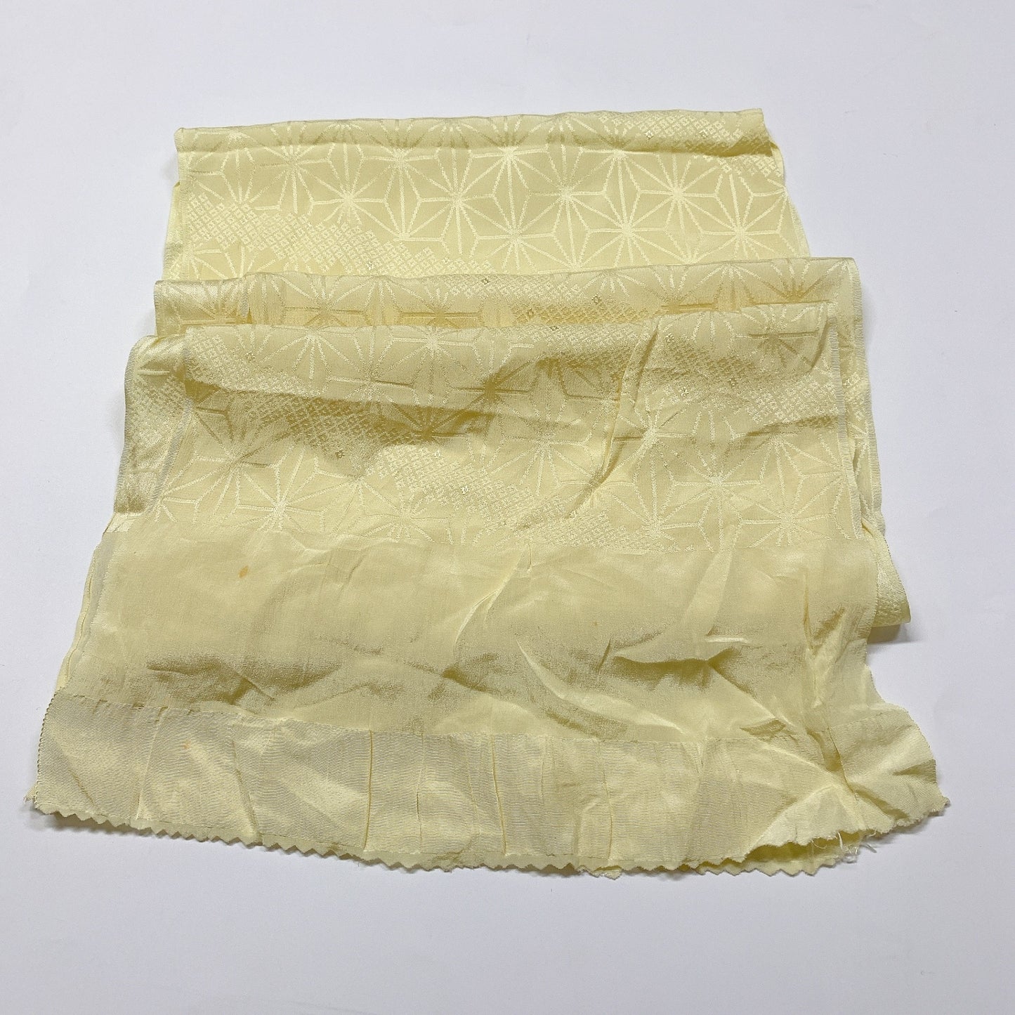 8065# Japanese Kimono Accessory Vintage Obiage and Obijime 2-piece Set Silk