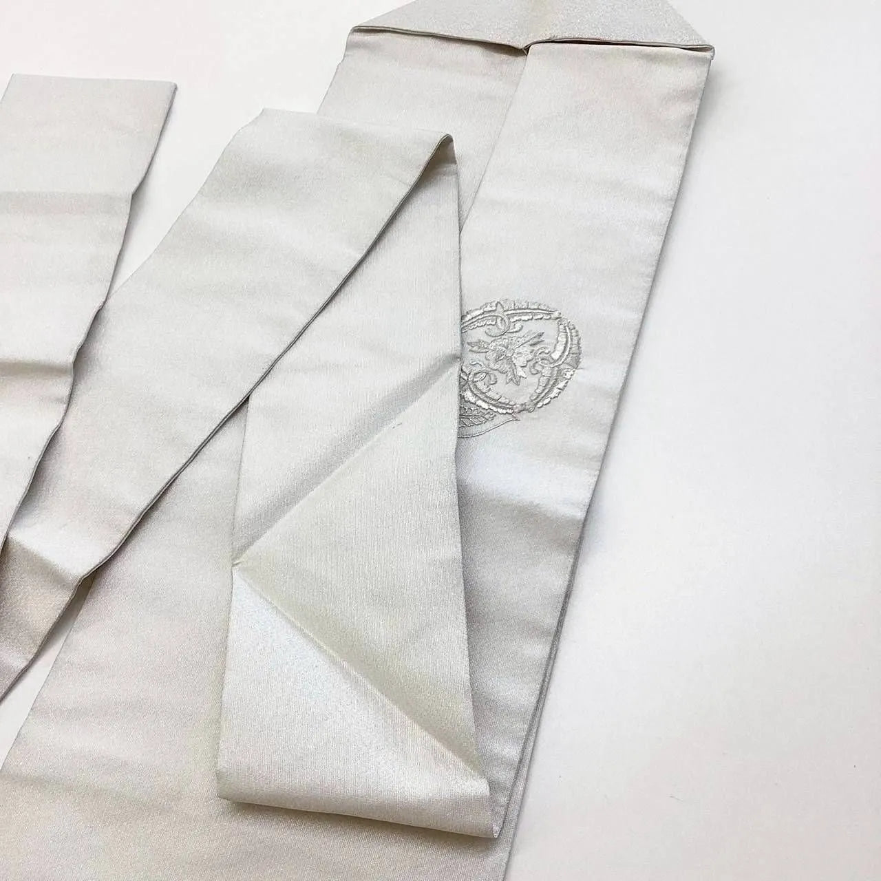 5727# Japanese Vintage Nagoya Obi Belt Kimono Fabric Silk Traditional