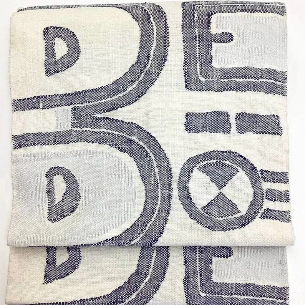 5730# Japanese Vintage Nagoya Obi Belt Kimono Pongee Fabric Silk Traditional