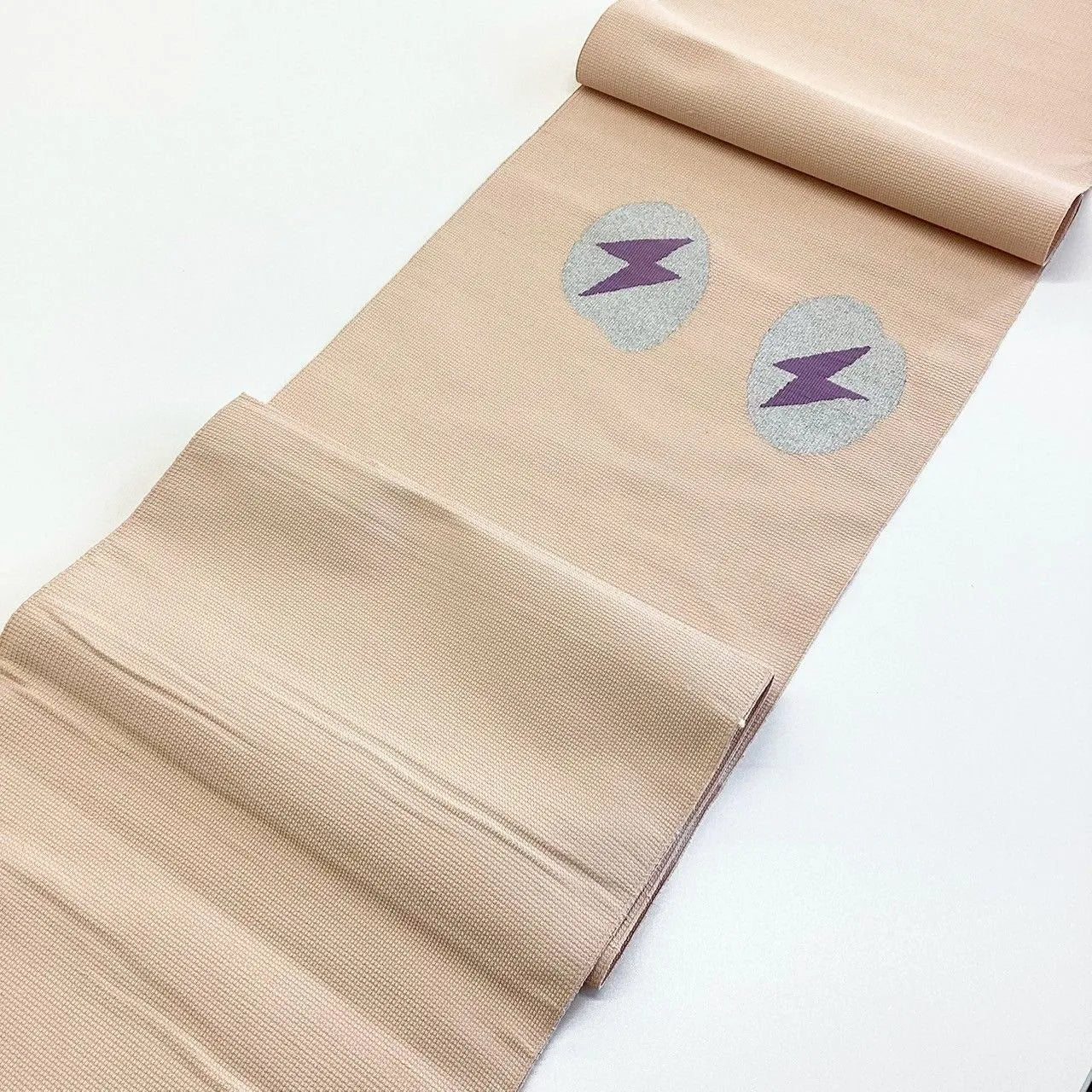 5745# Japanese Vintage Nagoya Obi Belt Kimono Fabric Silk Traditional