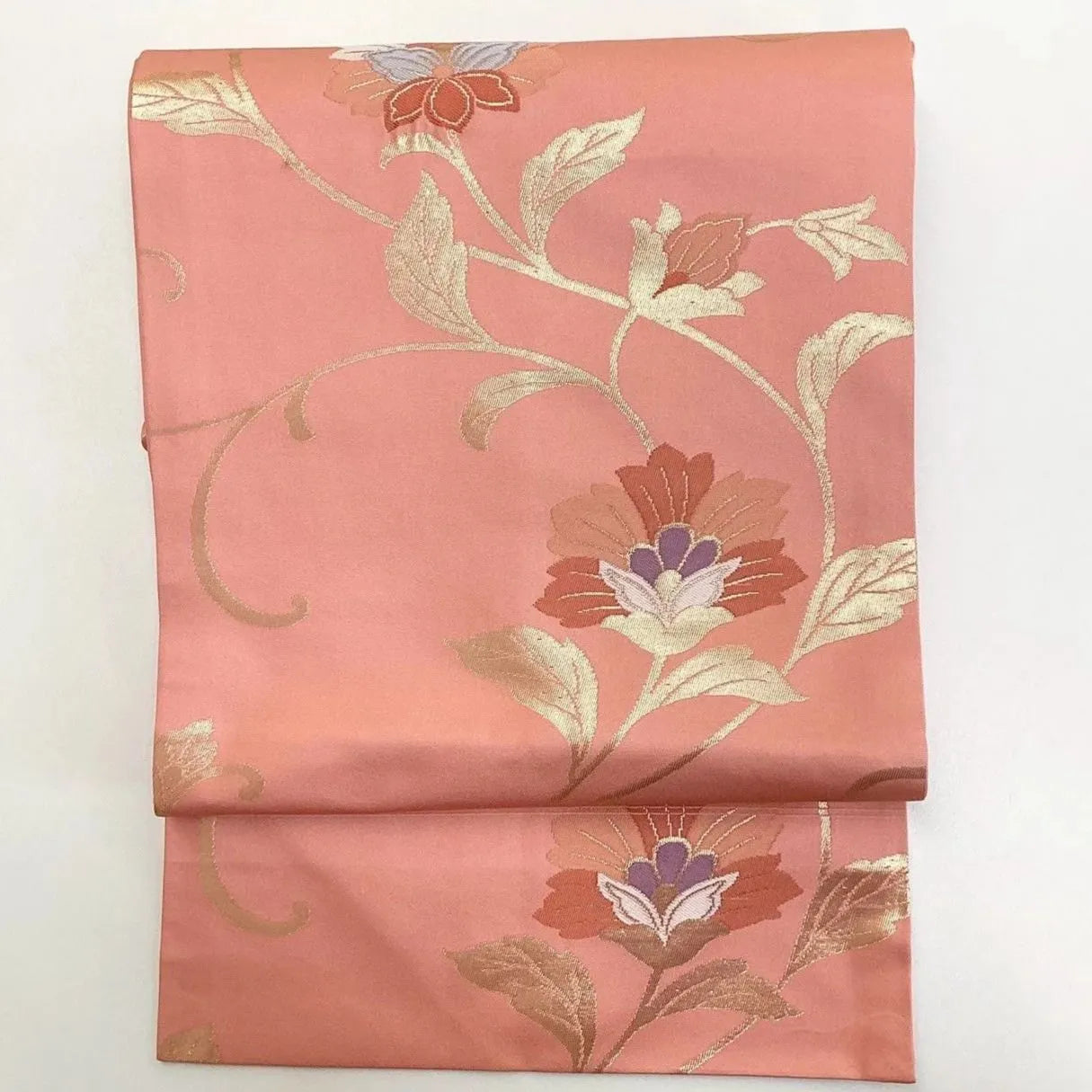 5741# Japanese Vintage Nagoya Obi Belt Kimono Fabric Silk Traditional