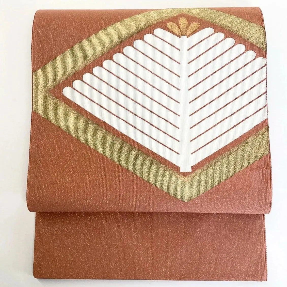 5746# Japanese Vintage Nagoya Obi Belt Kimono Fabric Silk Traditional