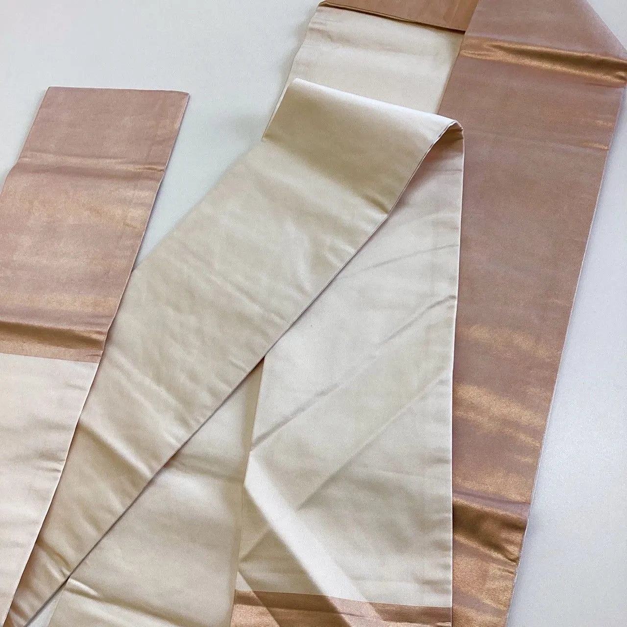 5754# Japanese Vintage Nagoya Obi Belt Kimono Fabric Silk Traditional Embroidery