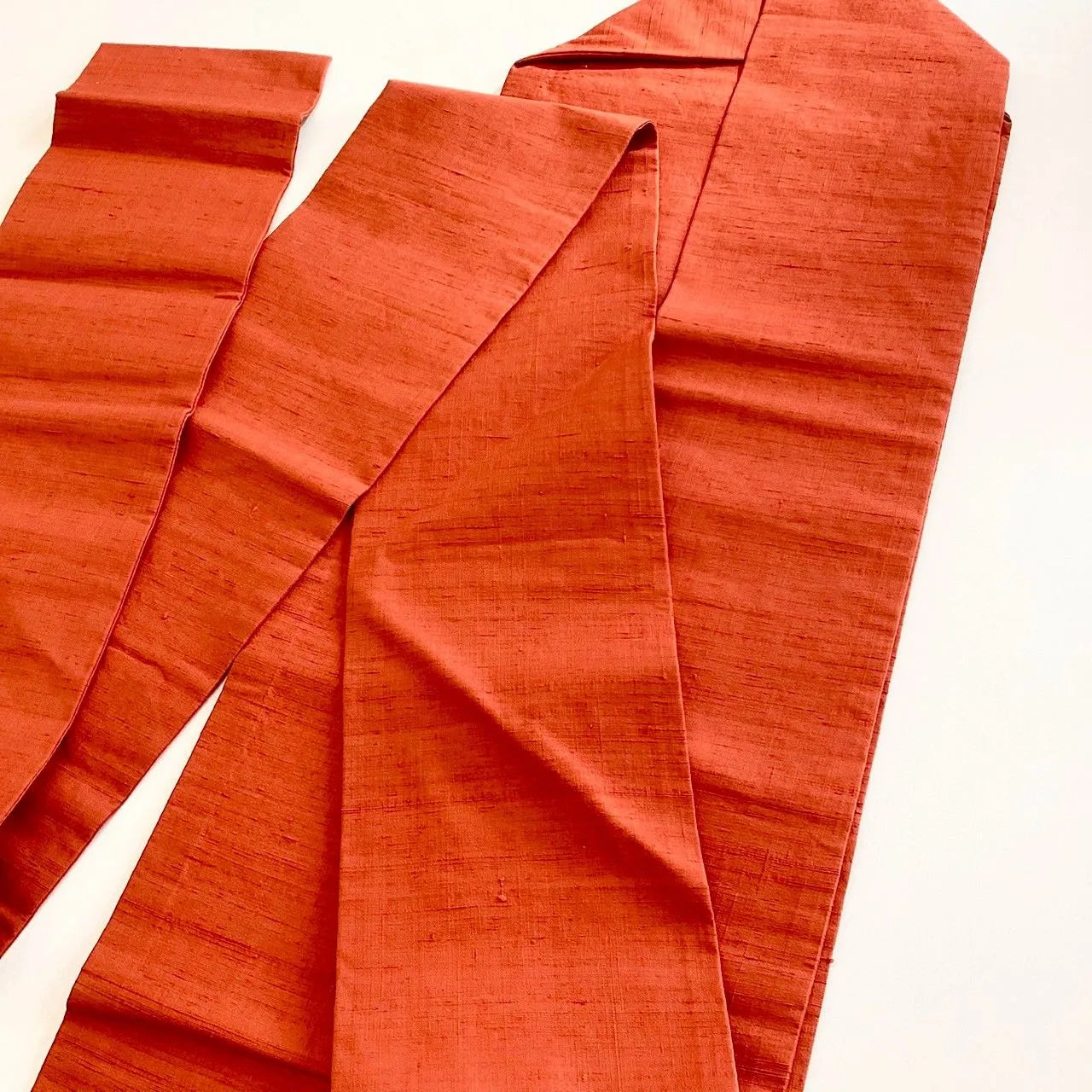 5756# Japanese Vintage Nagoya Obi Belt Kimono Pongee Fabric Silk Traditional