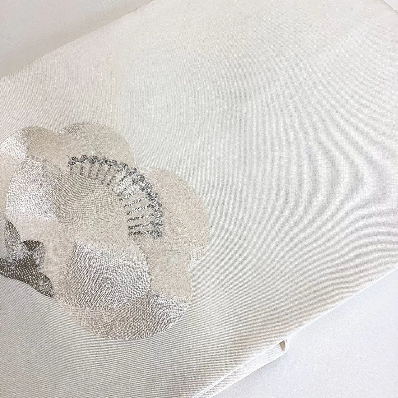 5758# Japanese Vintage Nagoya Obi Belt Kimono Fabric Silk Traditional Embroidery