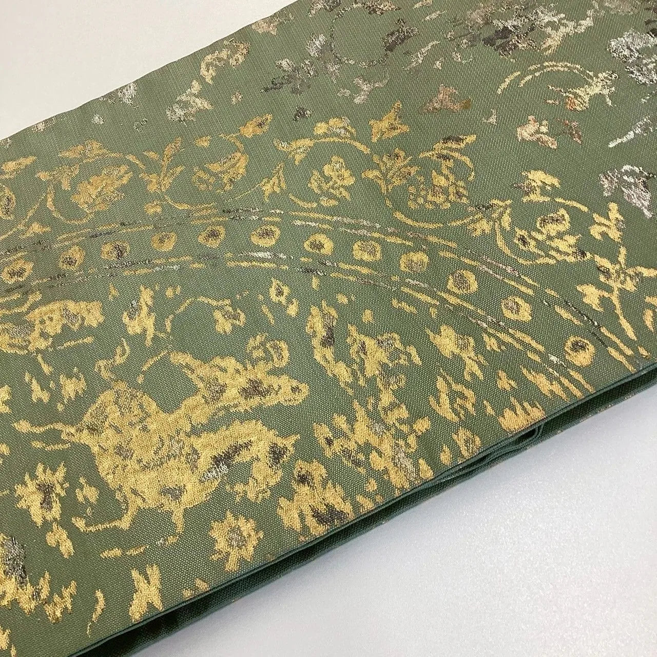 5760# Japanese Vintage Nagoya Obi Belt Kimono Fabric Silk Traditional