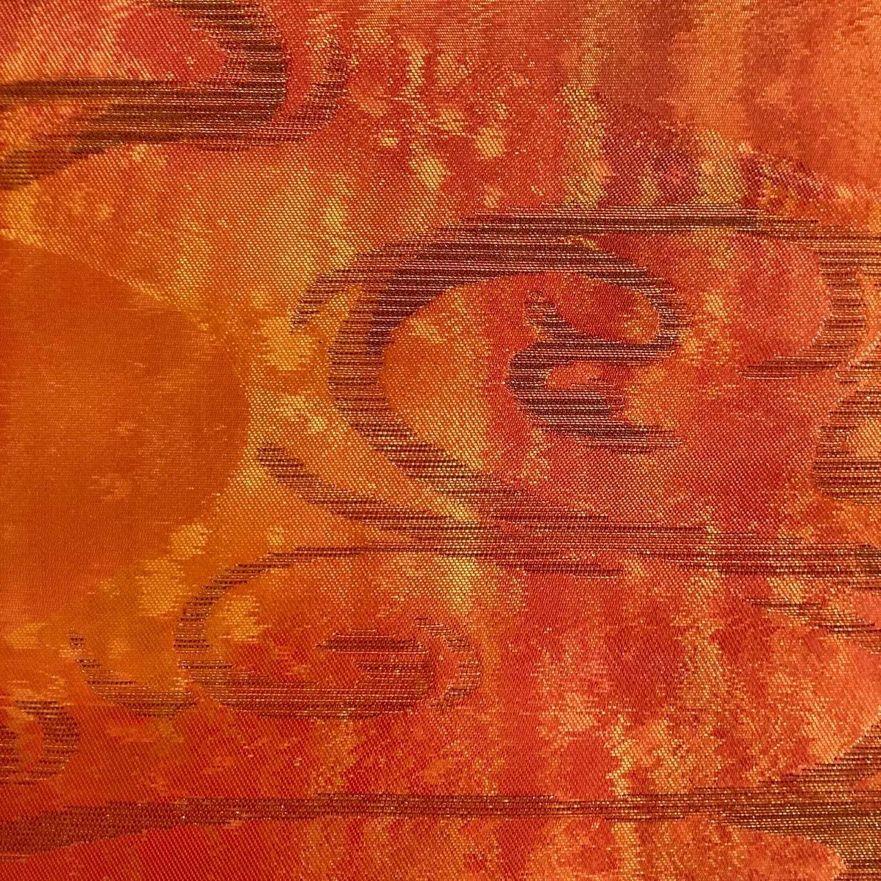 5771# Japanese Vintage Nagoya Obi Belt Kimono Fabric Silk Traditional