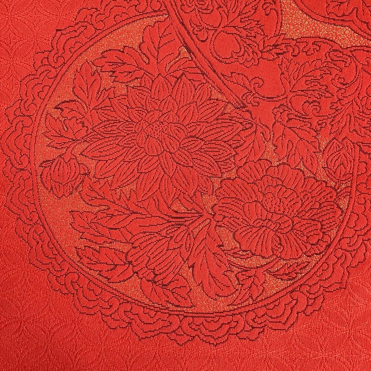 5772# Japanese Vintage Nagoya Obi Belt Kimono Fabric Silk Traditional