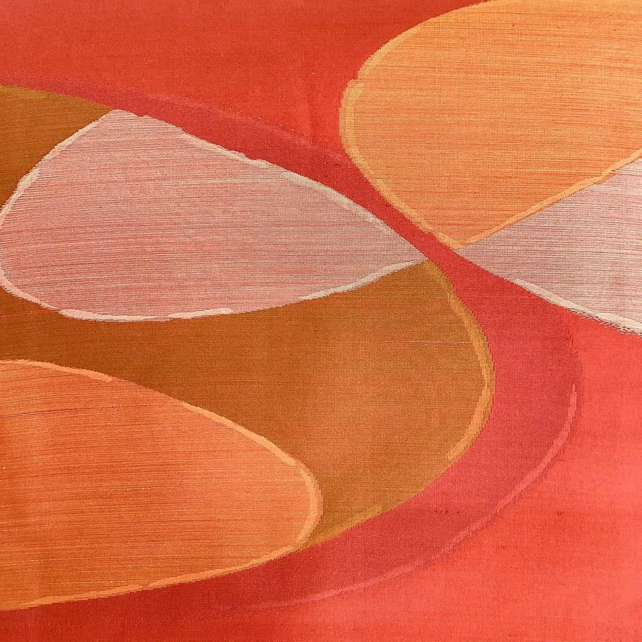 5773# Japanese Vintage Nagoya Obi Belt Kimono Fabric Silk Traditional