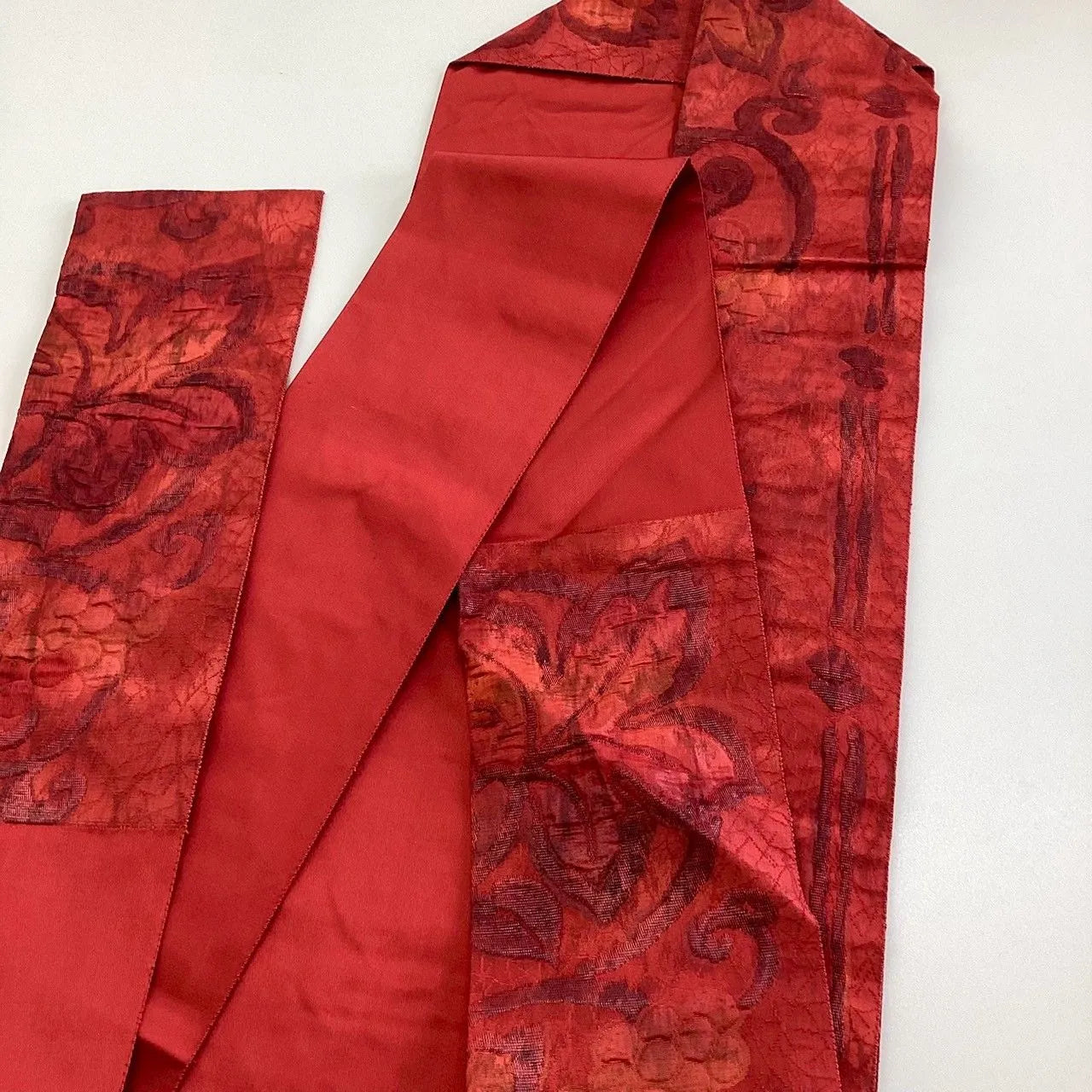 5775# Japanese Vintage Nagoya Obi Belt Kimono Fabric Silk Traditional