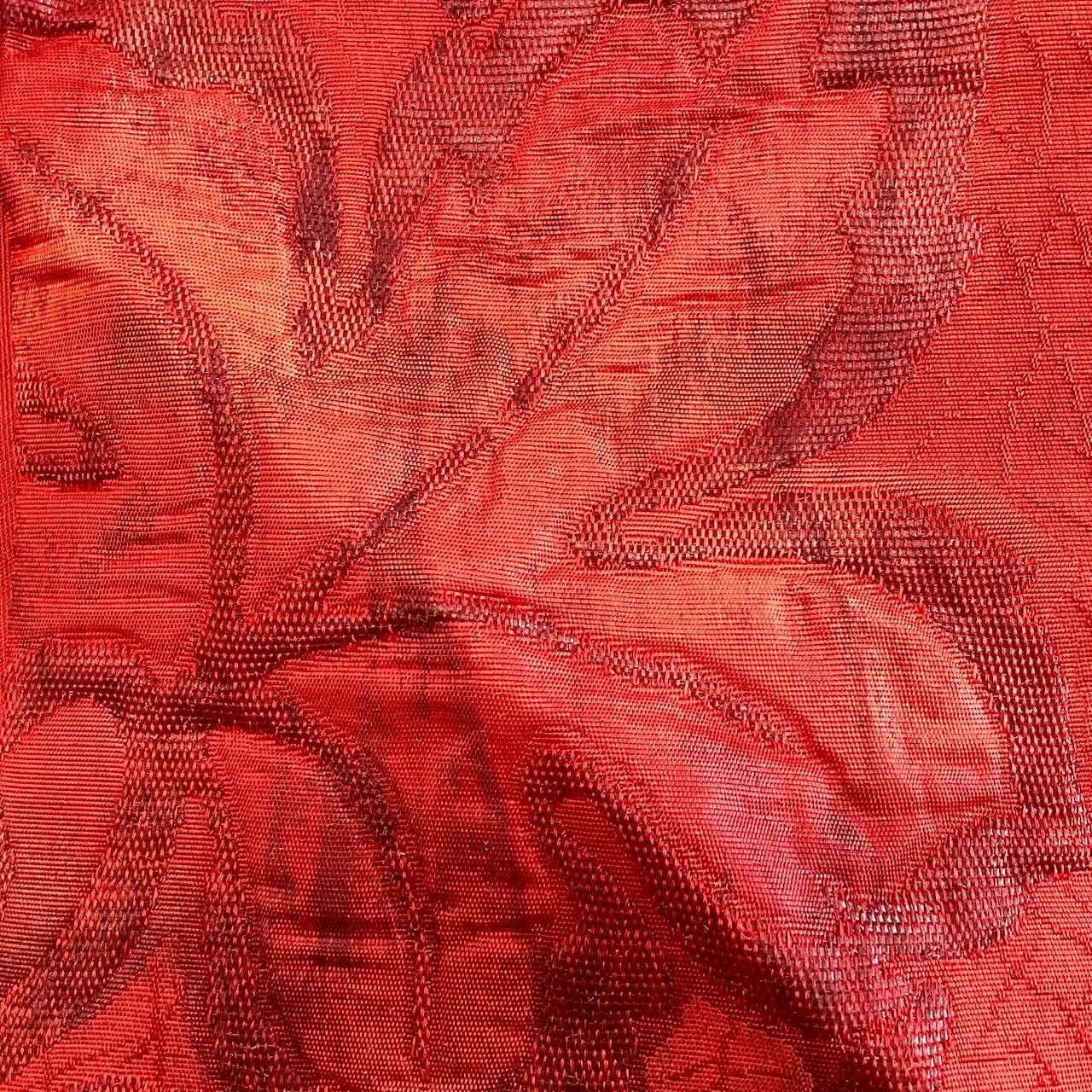 5775# Japanese Vintage Nagoya Obi Belt Kimono Fabric Silk Traditional