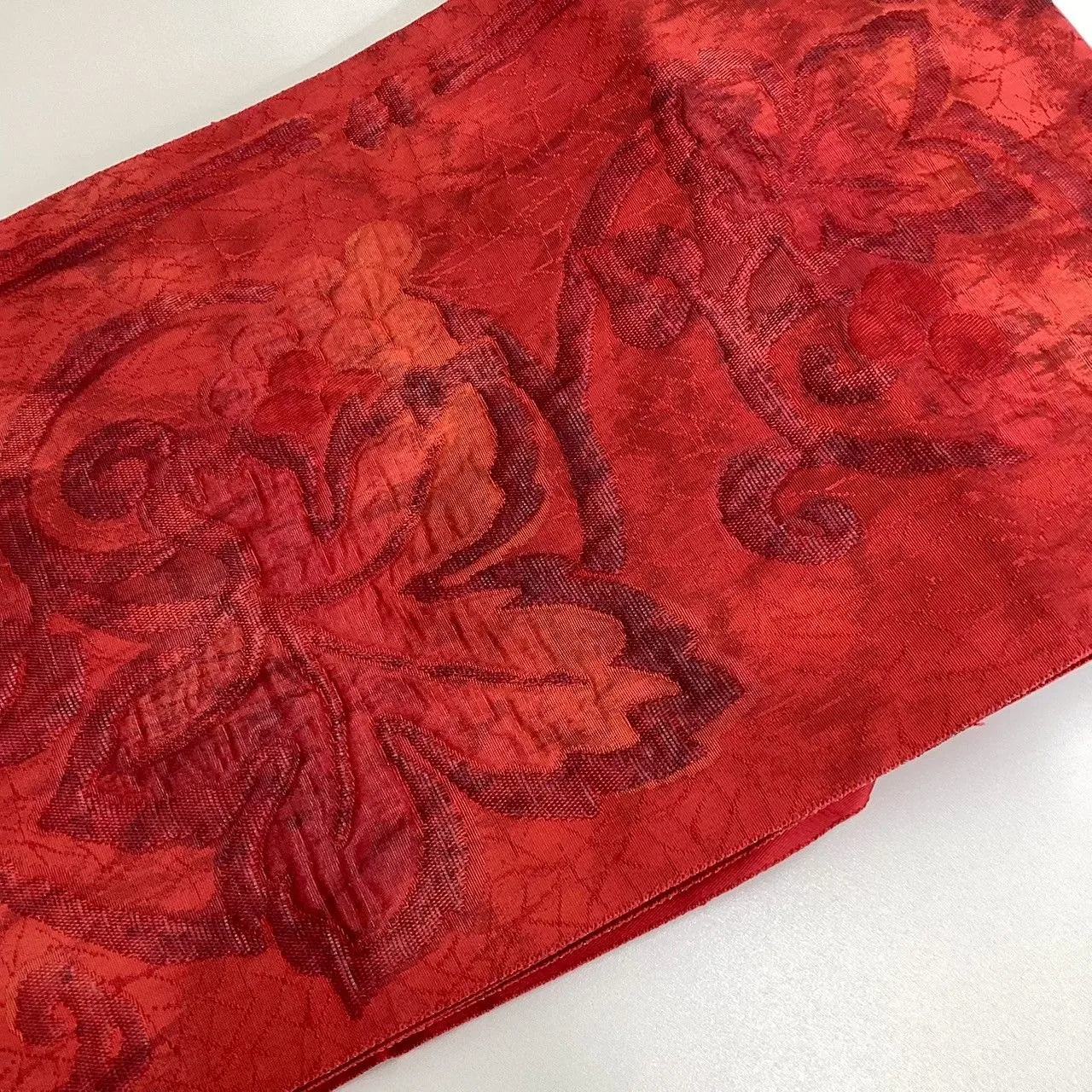 5775# Japanese Vintage Nagoya Obi Belt Kimono Fabric Silk Traditional