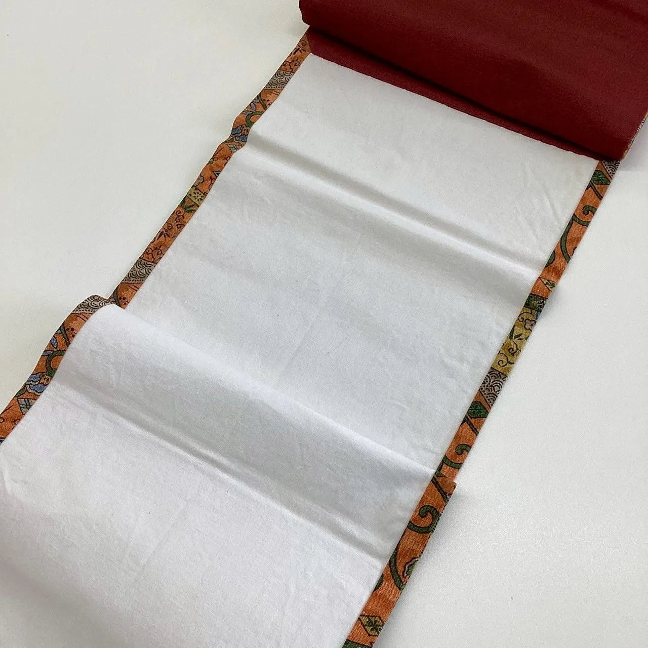 5777# Japanese Vintage Nagoya Obi Belt Kimono Fabric Silk Traditional