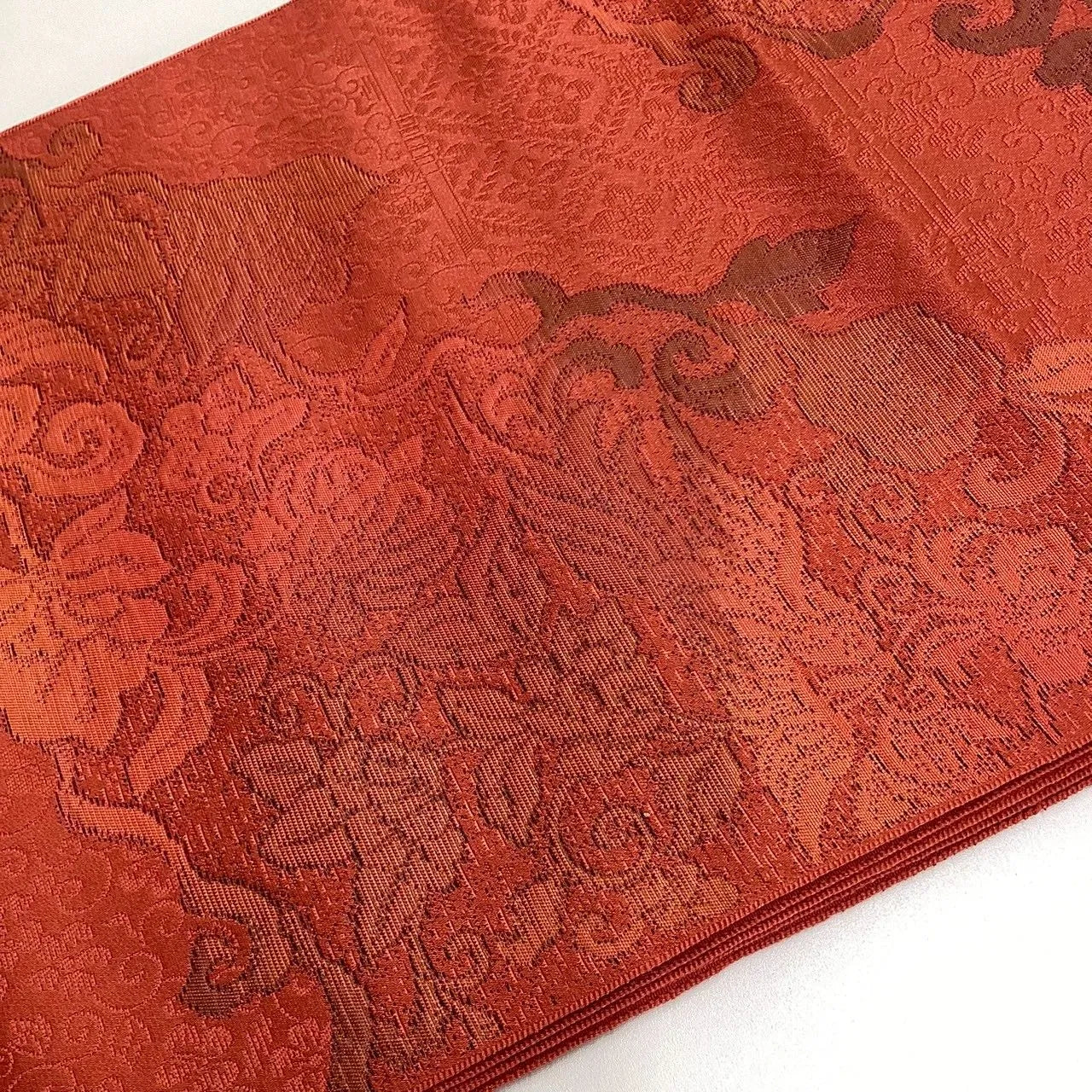 5785# Japanese Vintage Nagoya Obi Belt Kimono Fabric Silk Traditional Untailored