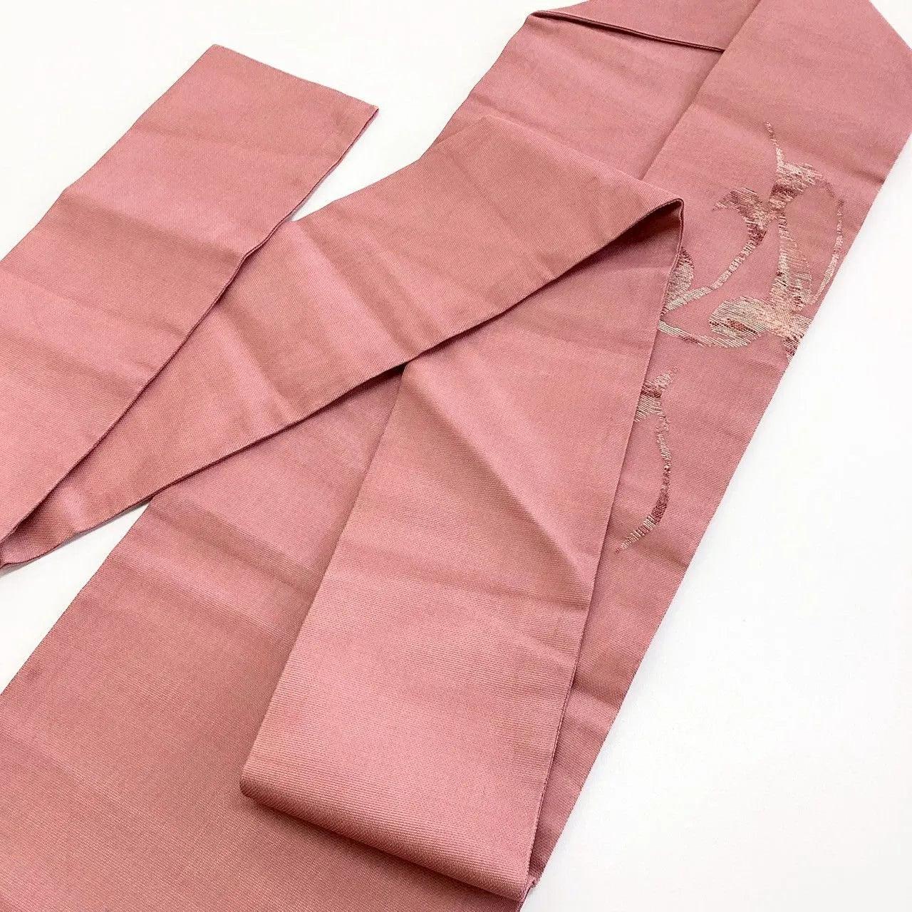 5787# Japanese Vintage Nagoya Obi Belt Kimono Fabric Silk Traditional Summer