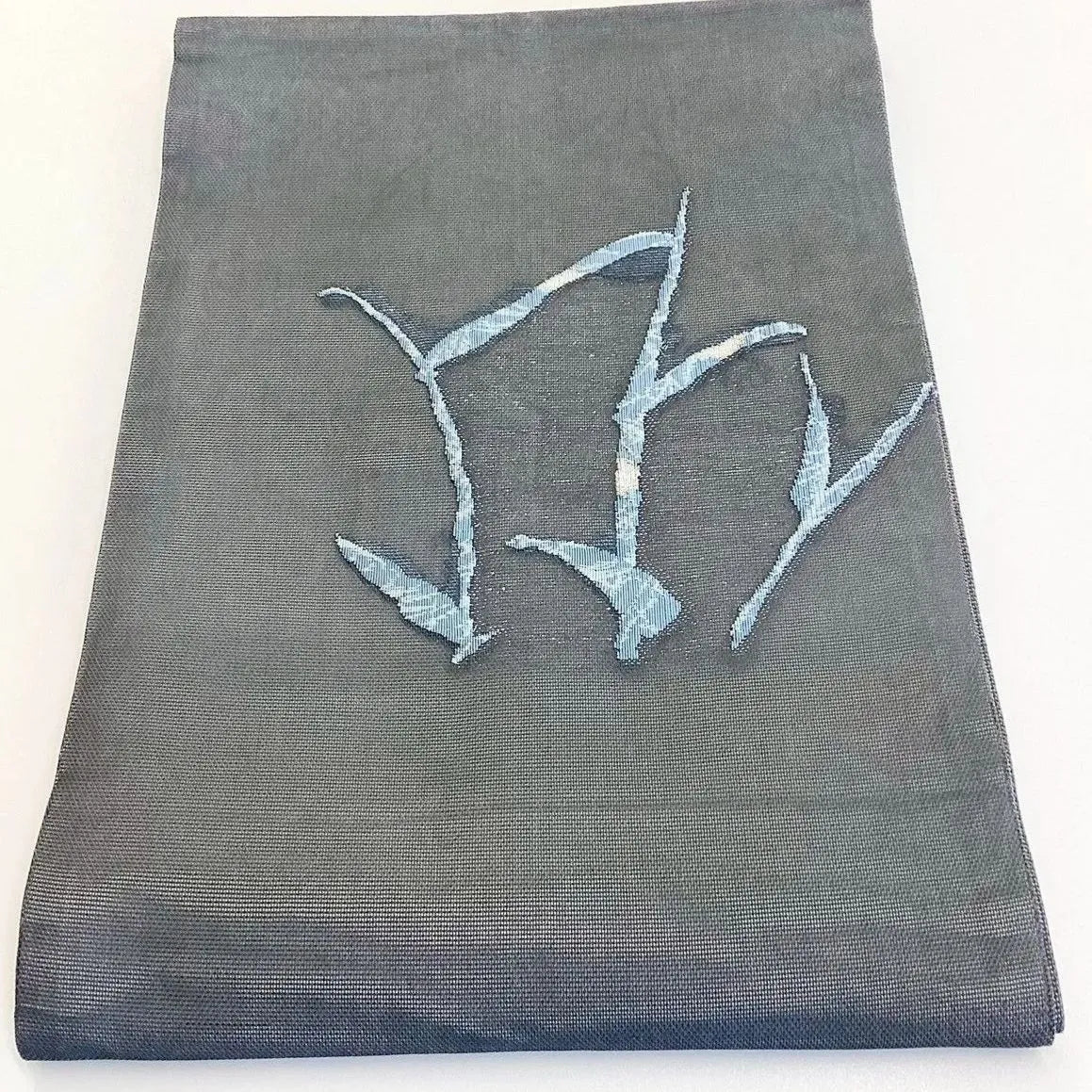 5762# Japanese Vintage Nagoya Obi Belt Kimono Fabric Silk Traditional Summer