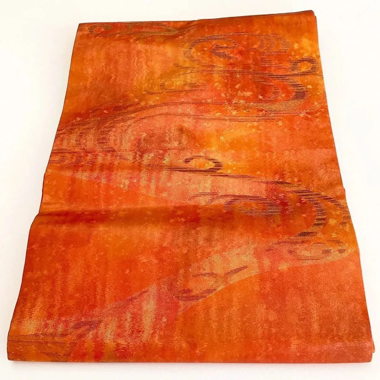 5771# Japanese Vintage Nagoya Obi Belt Kimono Fabric Silk Traditional