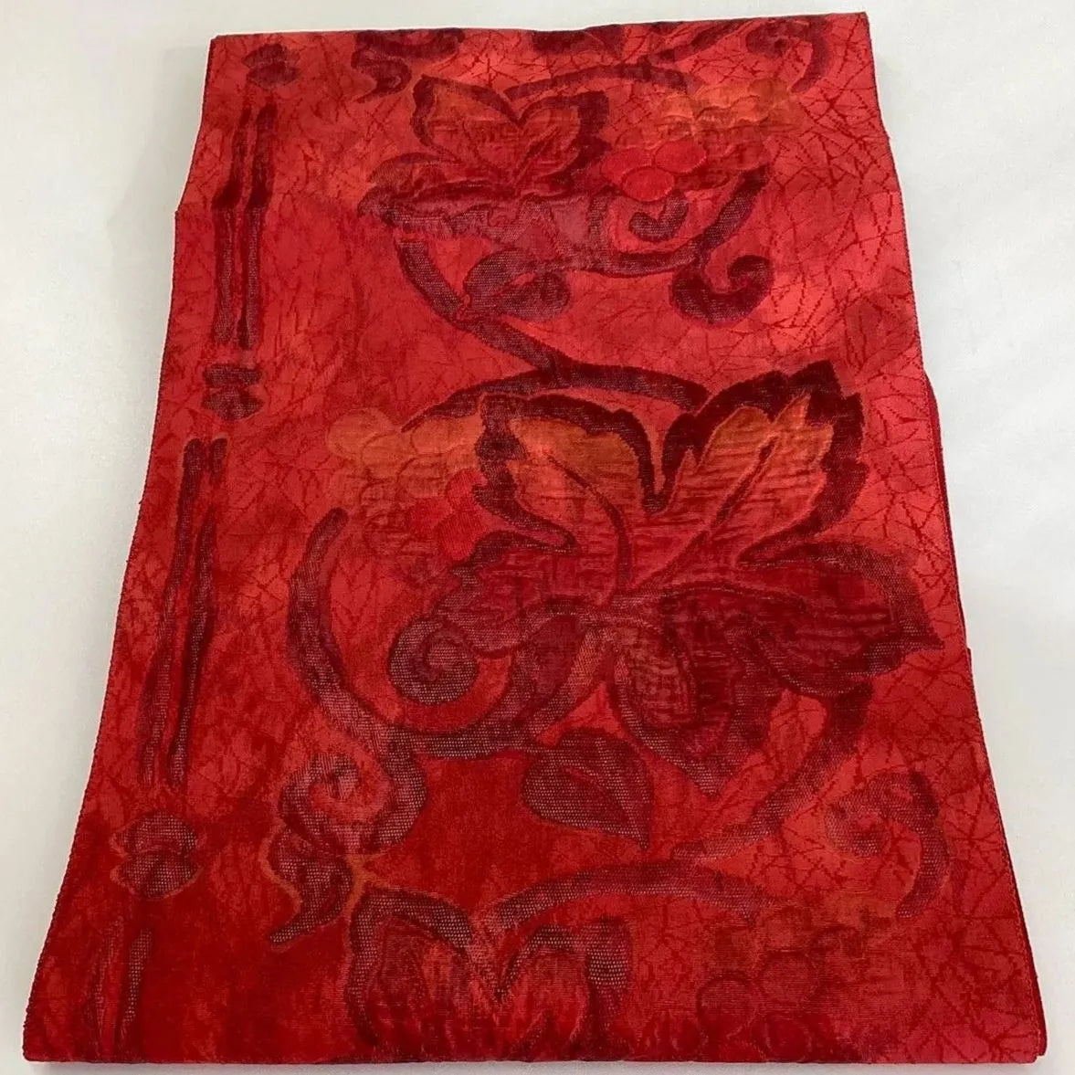 5775# Japanese Vintage Nagoya Obi Belt Kimono Fabric Silk Traditional