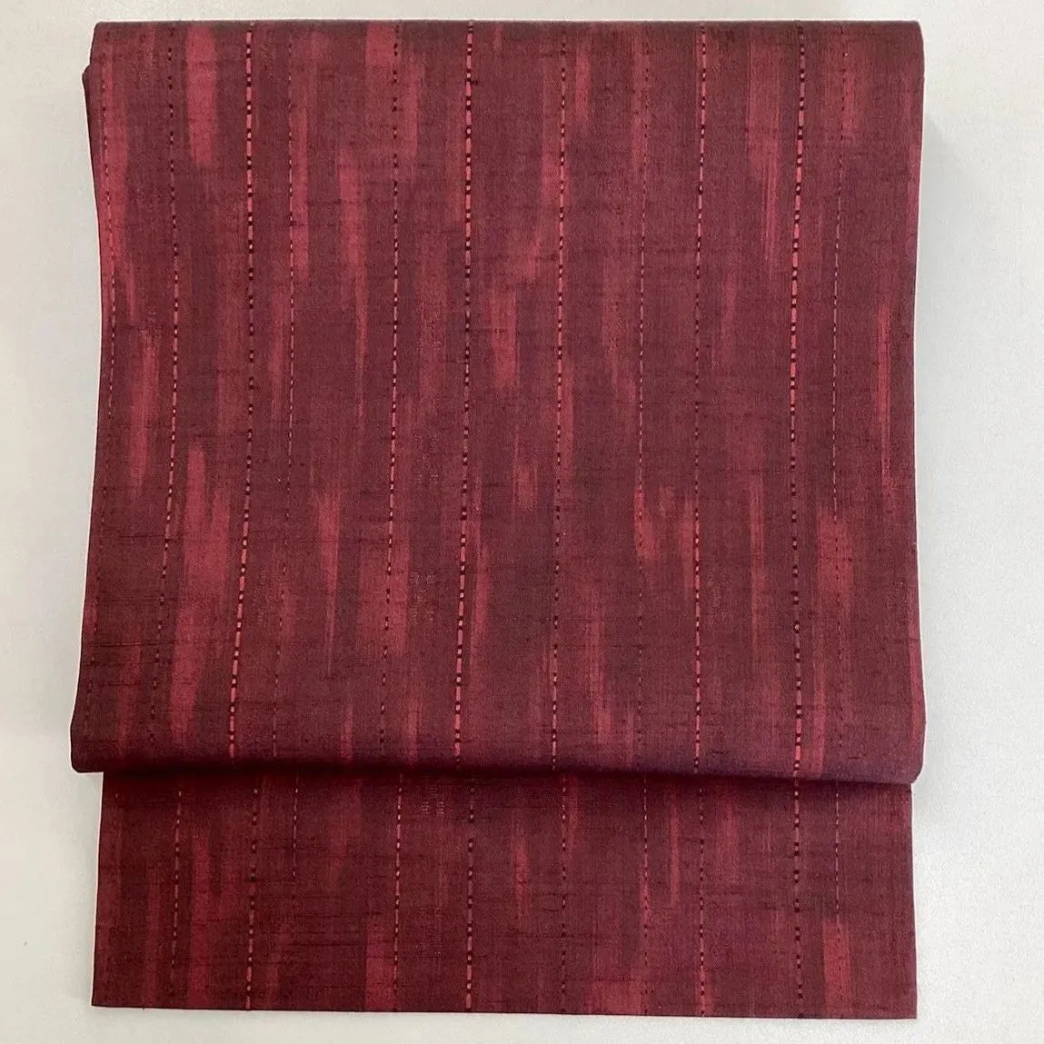 5776# Japanese Vintage Nagoya Obi Belt Kimono Pongee Fabric Silk Traditional