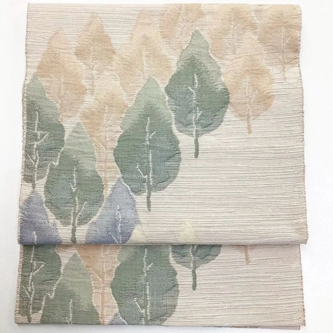 5779# Japanese Vintage Nagoya Obi Belt Kimono Pongee Fabric Silk Traditional