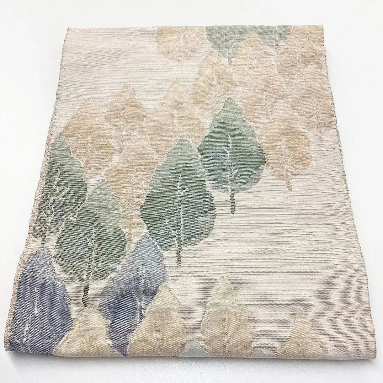 5779# Japanese Vintage Nagoya Obi Belt Kimono Pongee Fabric Silk Traditional