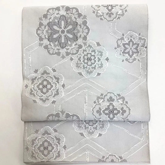 5781# Japanese Vintage Nagoya Obi Belt Kimono Fabric Silk Traditional