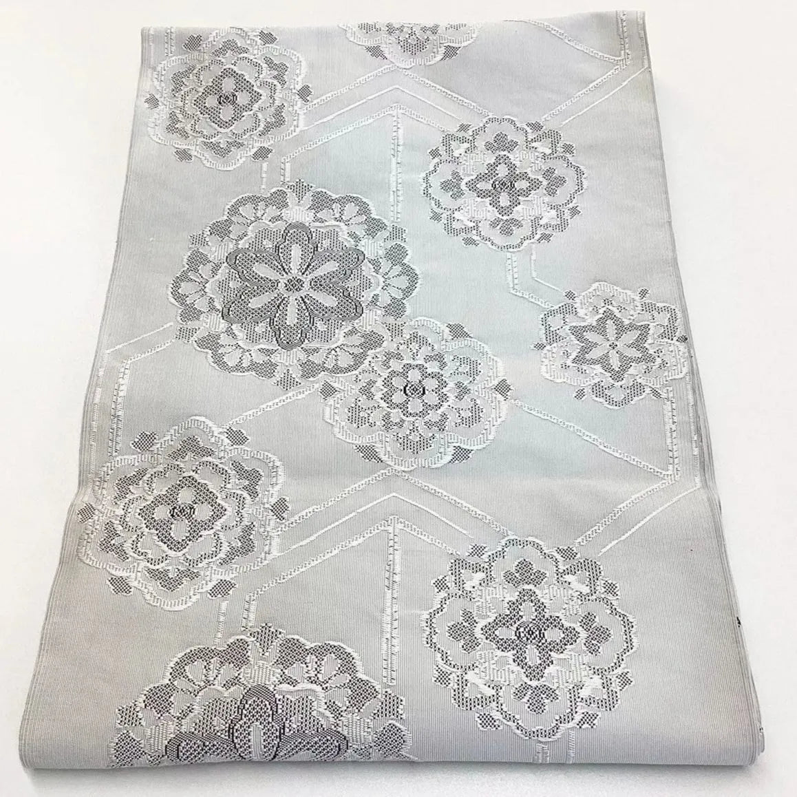 5781# Japanese Vintage Nagoya Obi Belt Kimono Fabric Silk Traditional