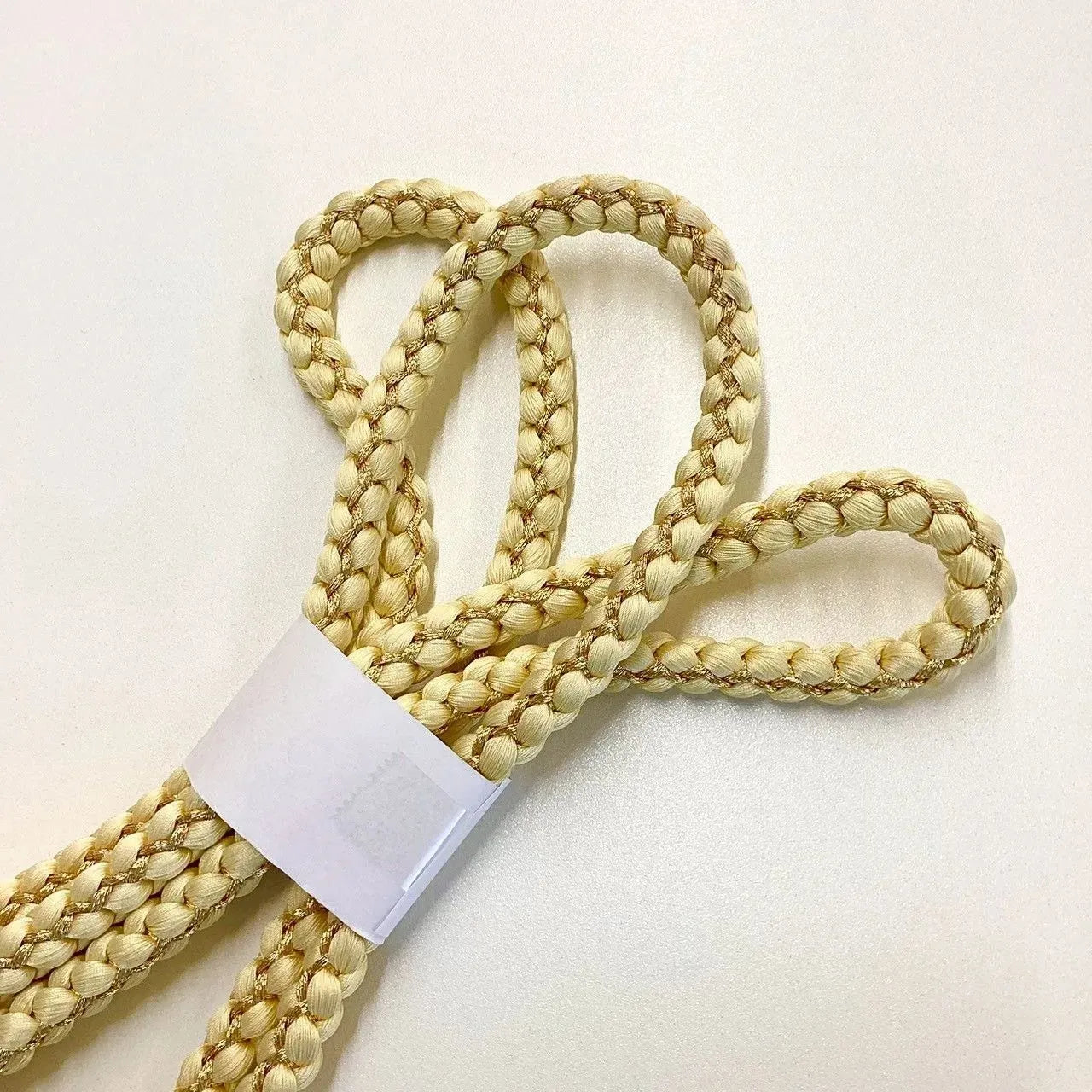 5861# Japanese Kimono Accessory Obiage and Obijime 2-piece Set Silk Shibori