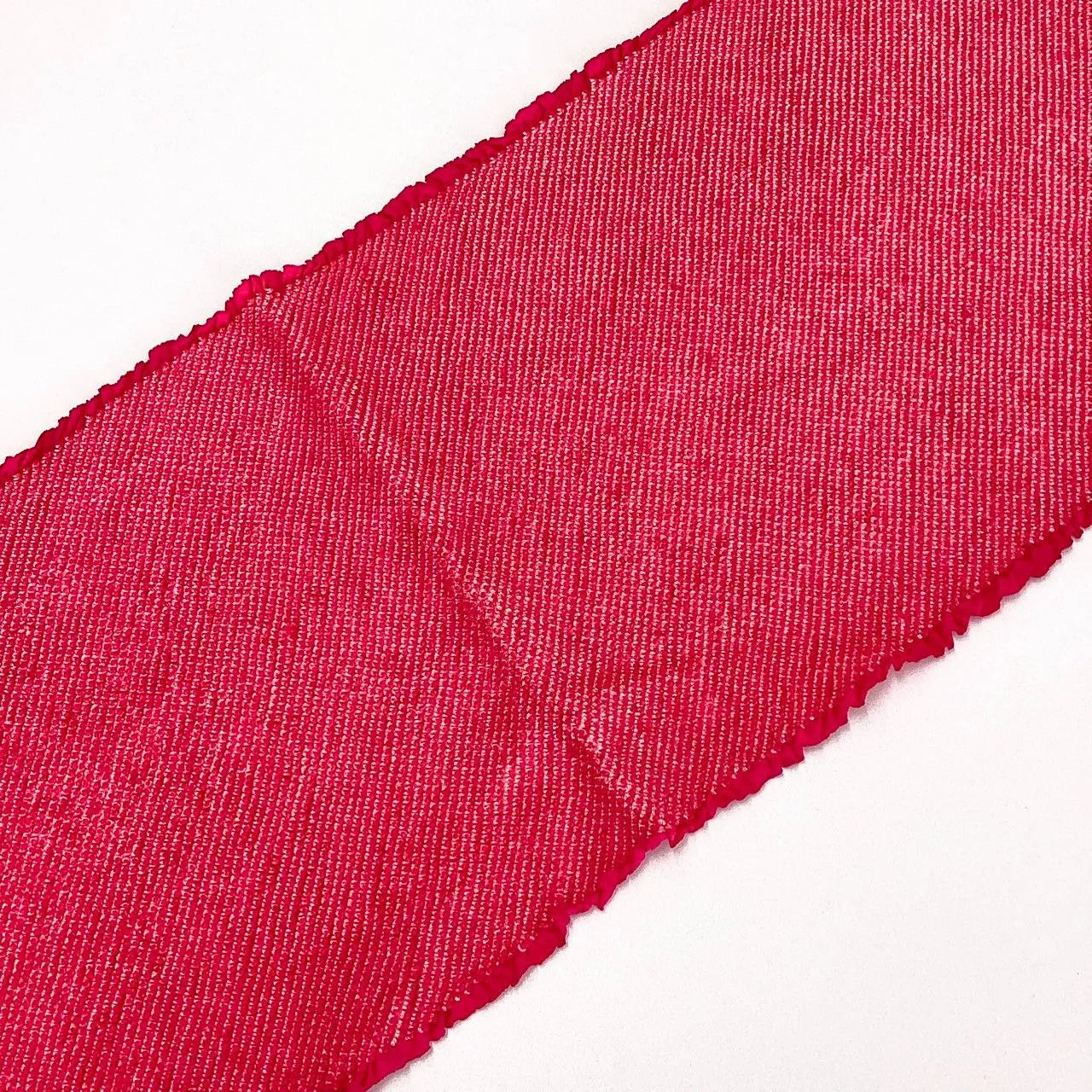 5869# Japanese Kimono Accessory Obiage and Obijime 2-piece Set Silk Shibori