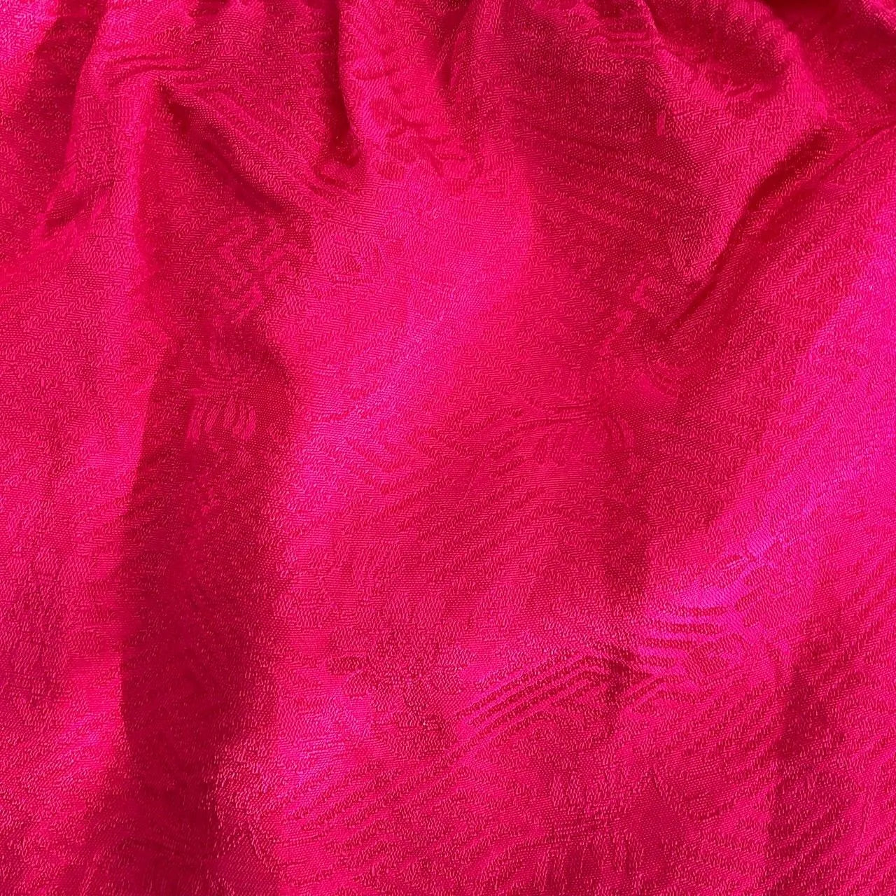 5871# Japanese Kimono Accessory Obiage and Obijime 2-piece Set Silk Shibori