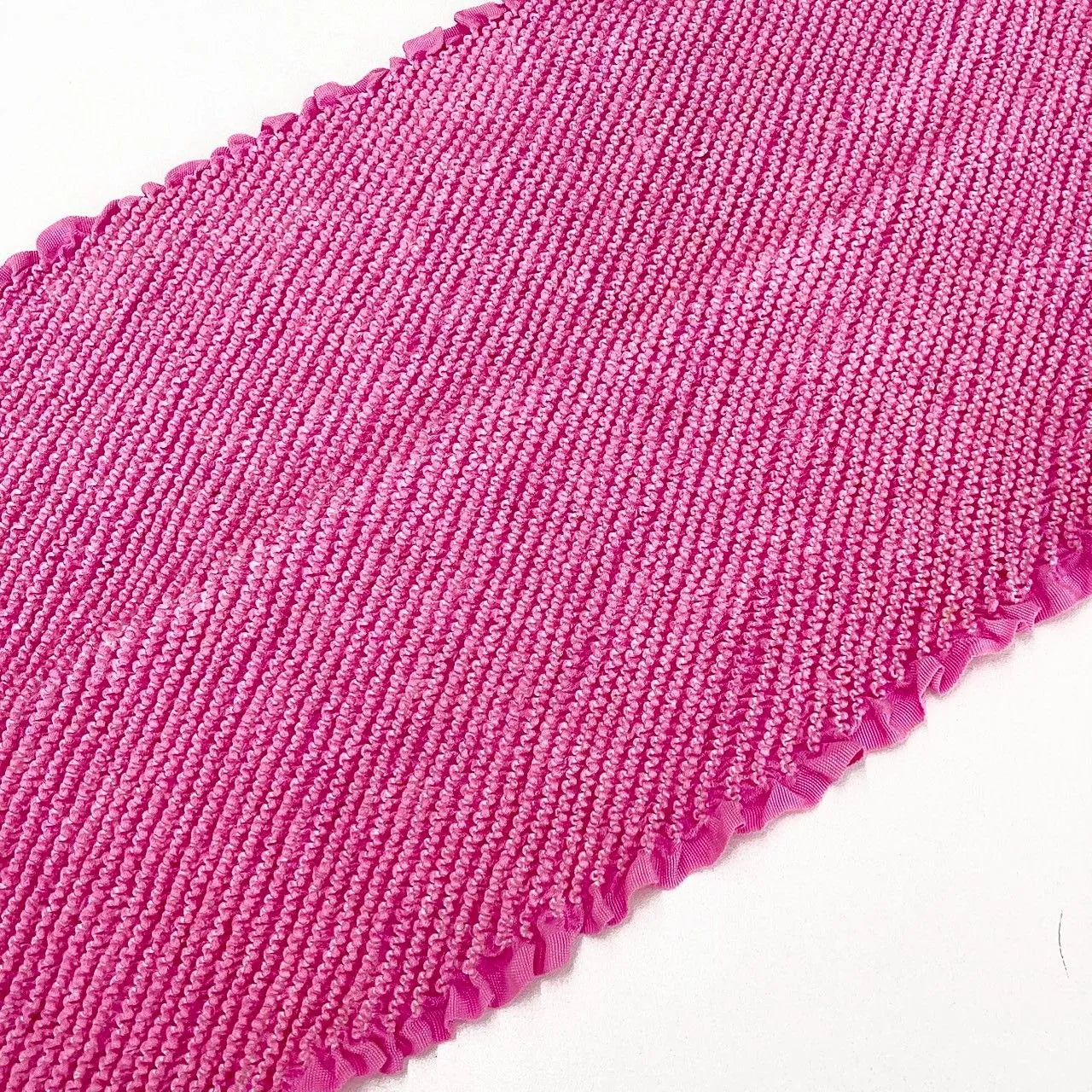 5873# Japanese Kimono Accessory Obiage and Obijime 2-piece Set Silk Shibori