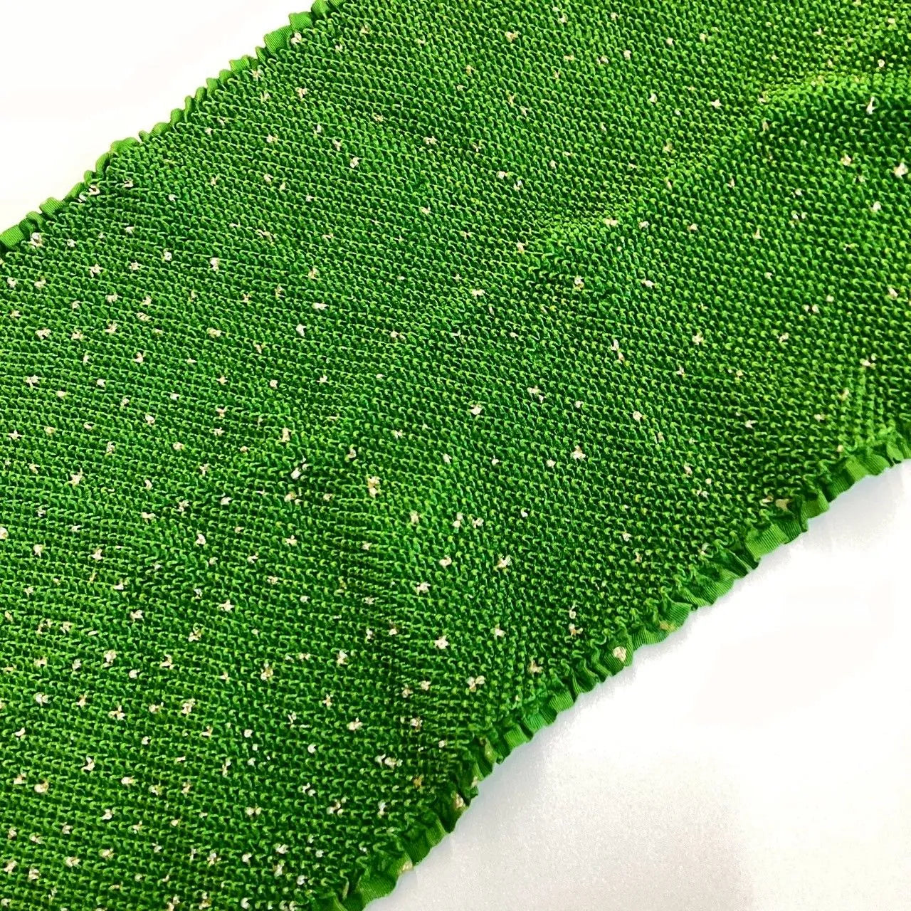 5879# Japanese Kimono Accessory Obiage and Obijime 2-piece Set Silk Shibori