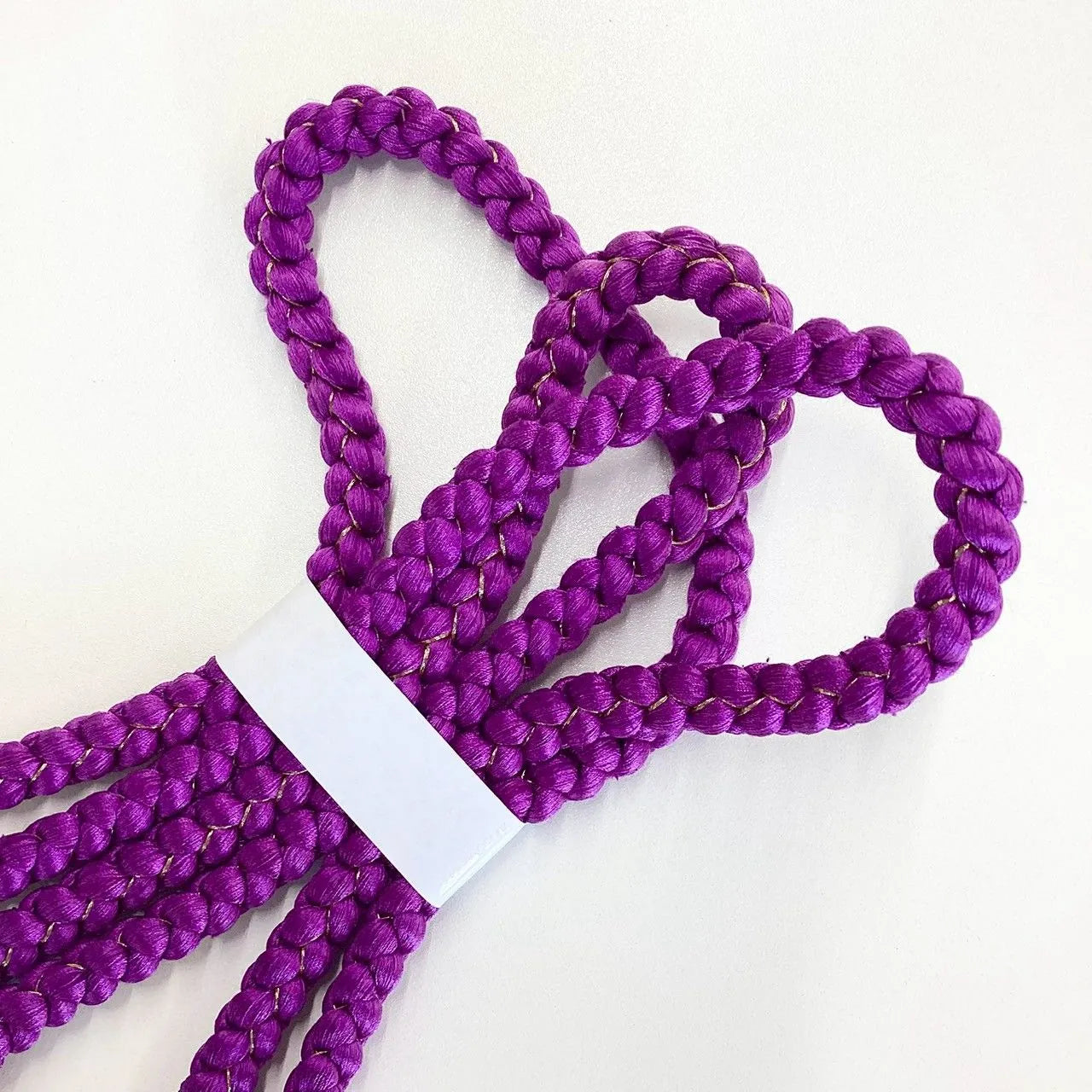 5880# Japanese Kimono Accessory Obiage and Obijime 2-piece Set Silk Shibori