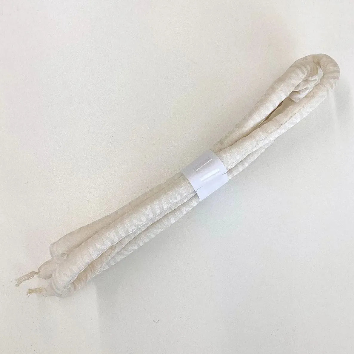 5870# Japanese Kimono Accessory Obiage and Obijime 2-piece Set Silk Shibori