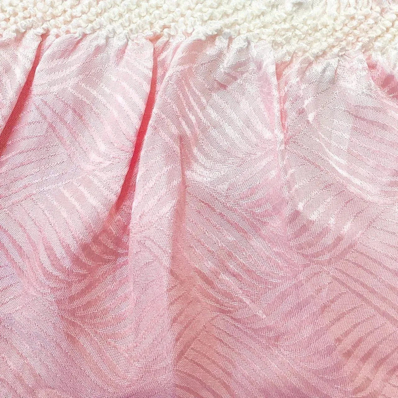 5876# Japanese Kimono Accessory Obiage and Obijime 2-piece Set Silk Shibori