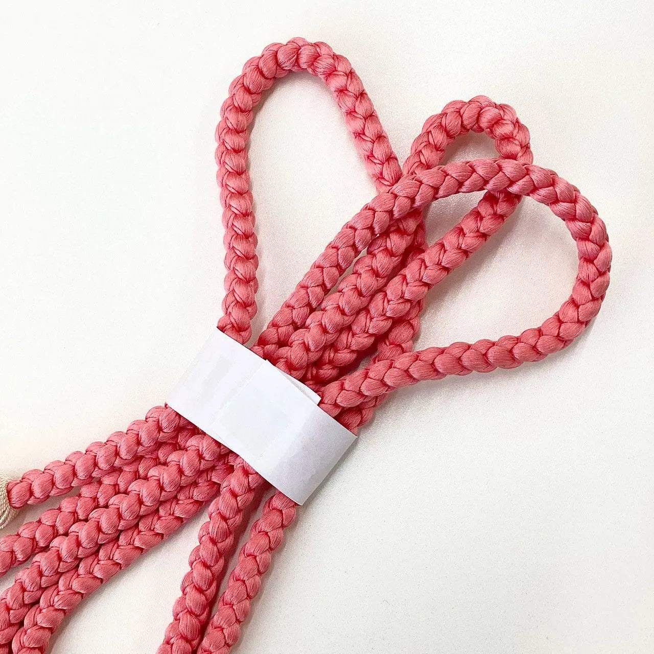 5888# Japanese Kimono Accessory Obiage and Obijime 2-piece Set Silk Shibori