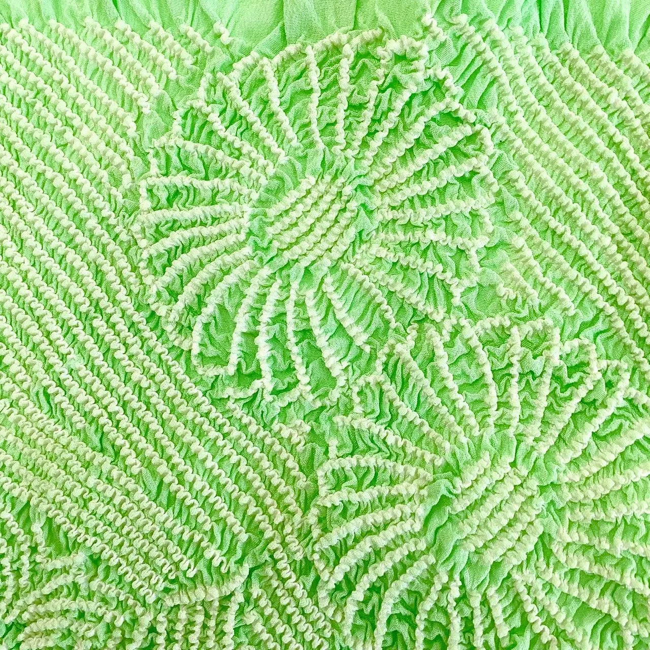 5889# Japanese Kimono Accessory Obiage and Obijime 2-piece Set Silk Shibori