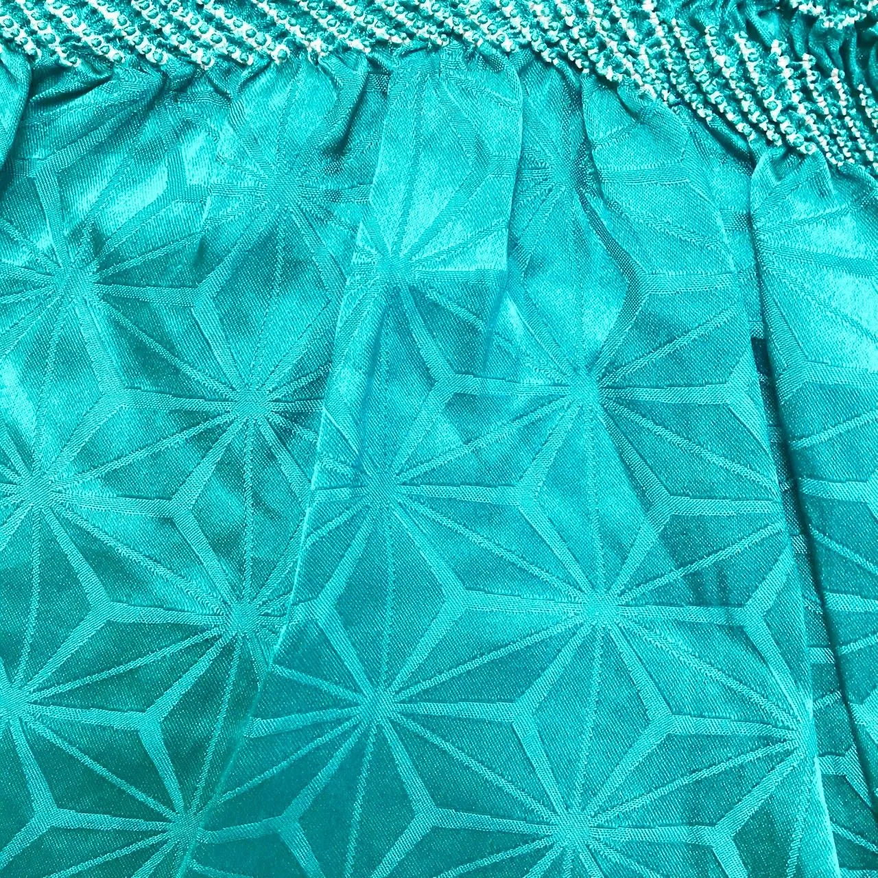 5894# Japanese Kimono Accessory Obiage and Obijime 2-piece Set Silk Shibori