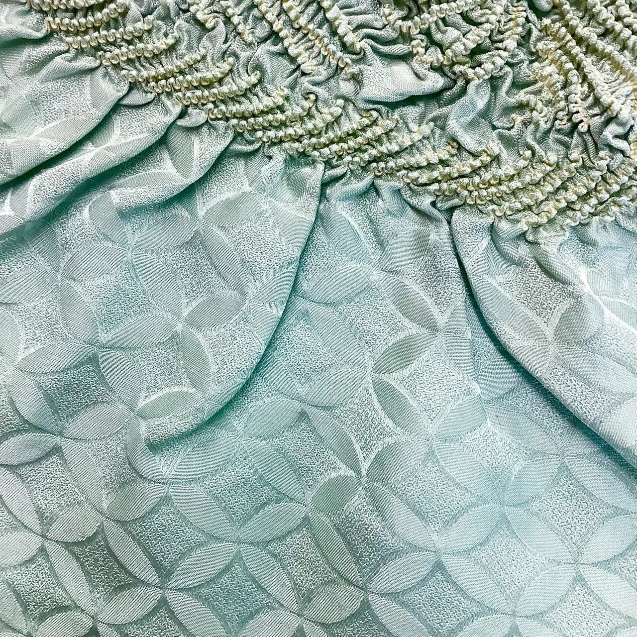 5898# Japanese Kimono Accessory Obiage and Obijime 2-piece Set Silk Shibori