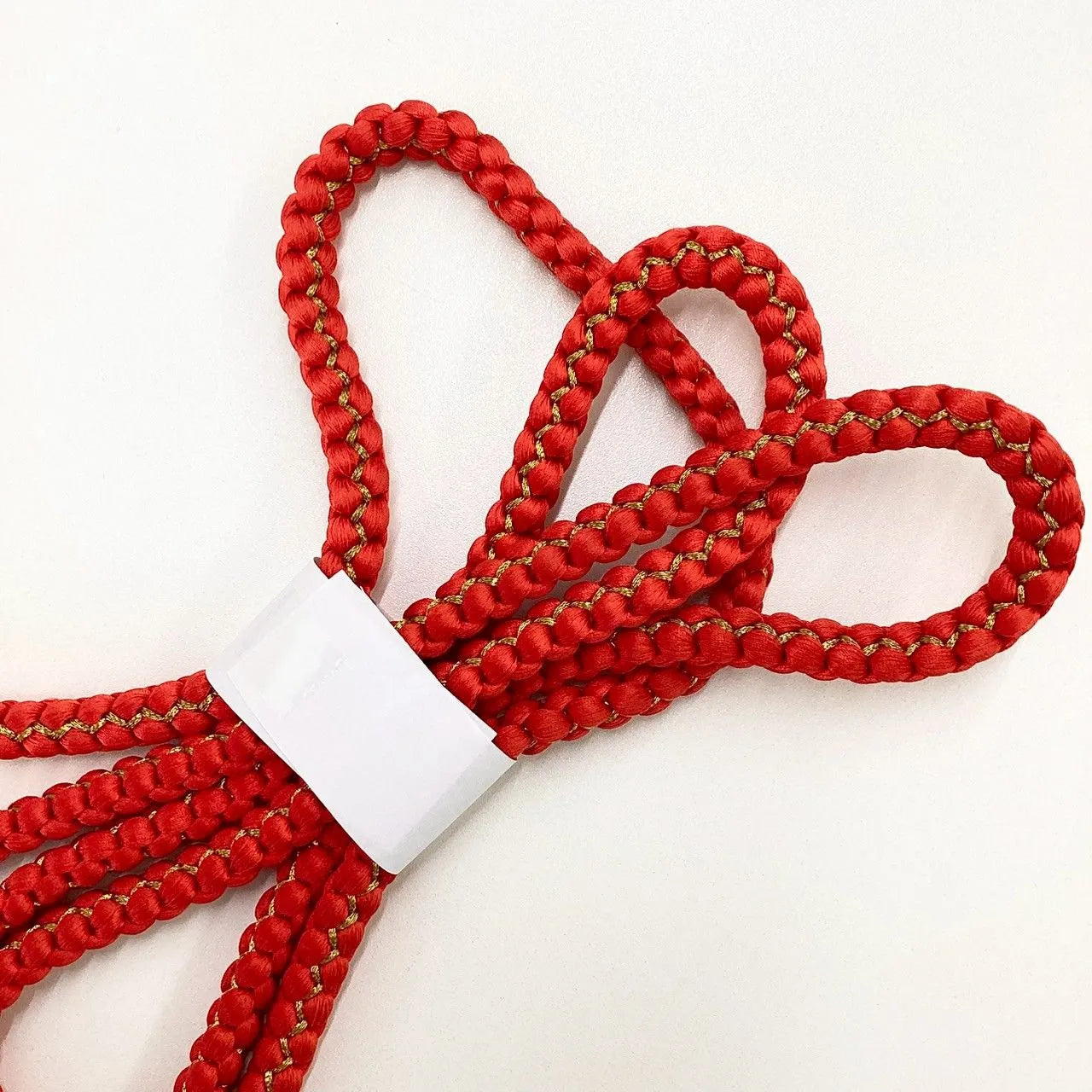 5904# Japanese Kimono Accessory Obiage and Obijime 2-piece Set Silk Shibori