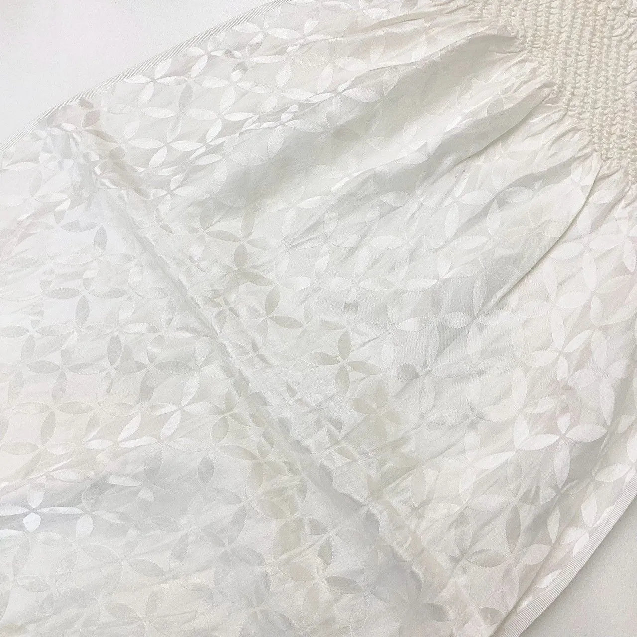 5905# Japanese Kimono Accessory Obiage and Obijime 2-piece Set Silk Shibori