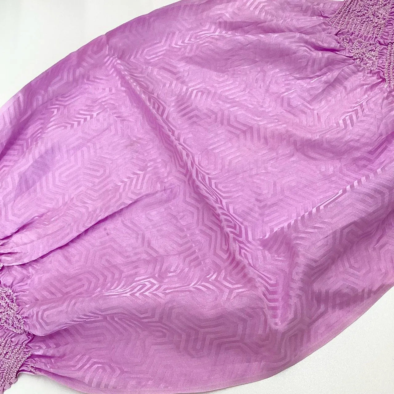 5910# Japanese Kimono Accessory Obiage and Obijime 2-piece Set Silk Shibori