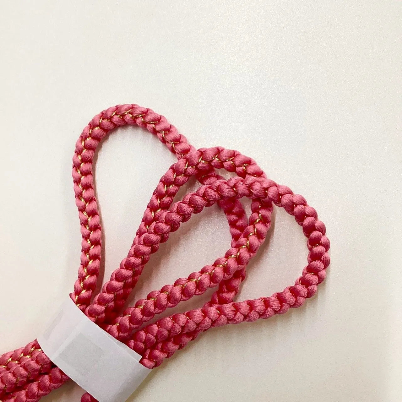 5913# Japanese Kimono Accessory Obiage and Obijime 2-piece Set Silk Shibori