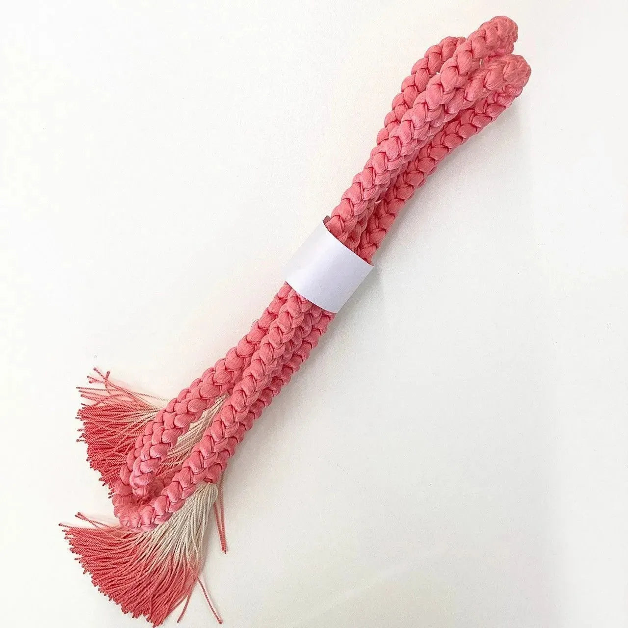 5888# Japanese Kimono Accessory Obiage and Obijime 2-piece Set Silk Shibori