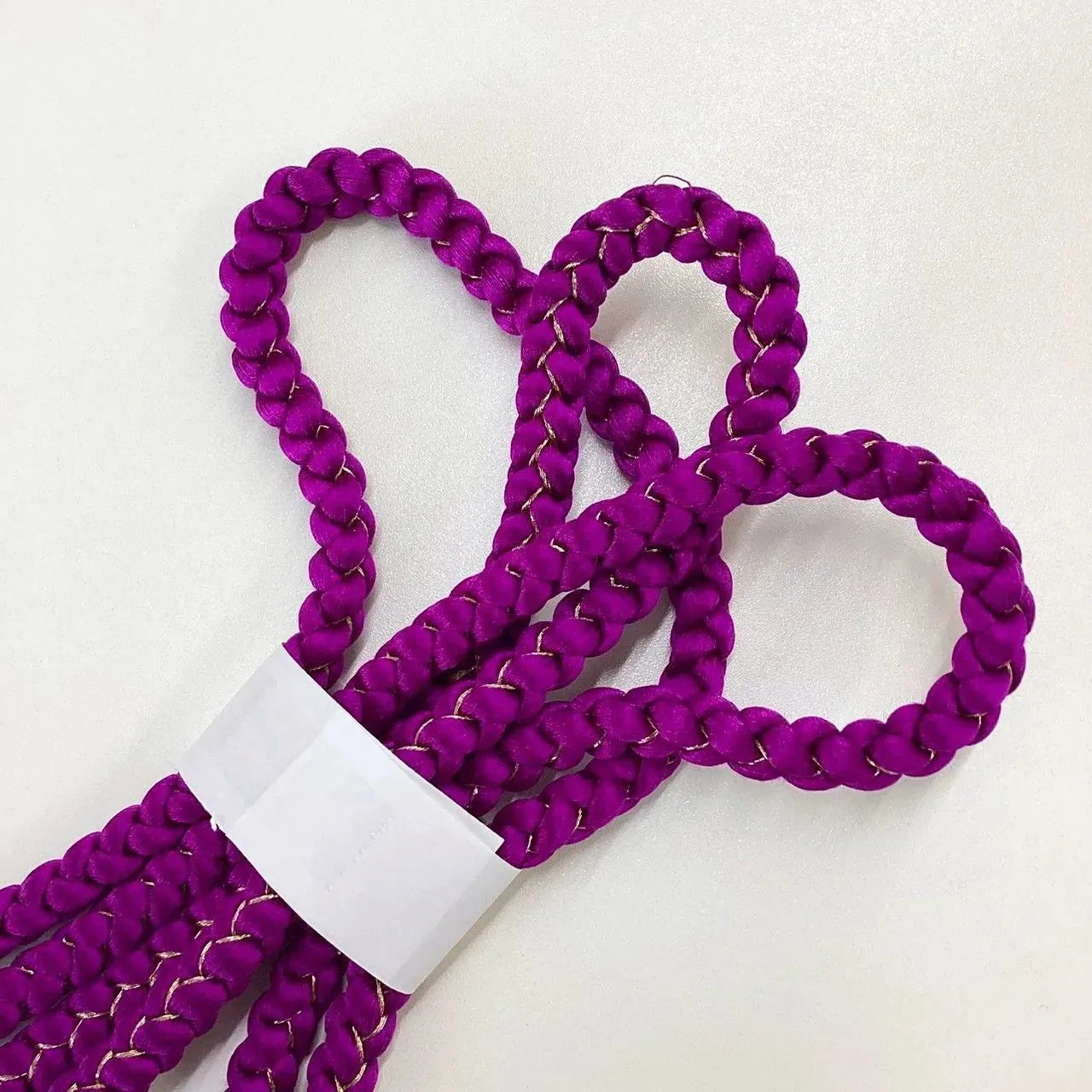 5910# Japanese Kimono Accessory Obiage and Obijime 2-piece Set Silk Shibori