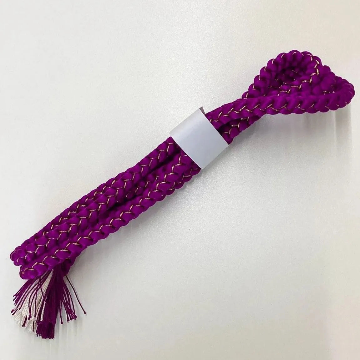 5910# Japanese Kimono Accessory Obiage and Obijime 2-piece Set Silk Shibori