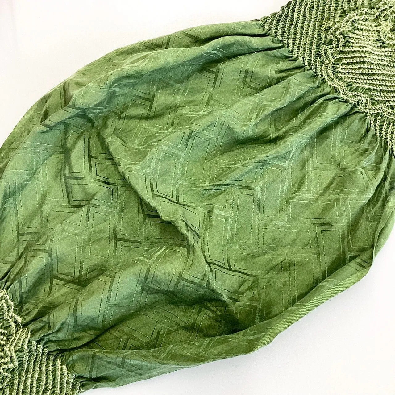 5926# Japanese Kimono Accessory Obiage and Obijime 2-piece Set Silk Shibori